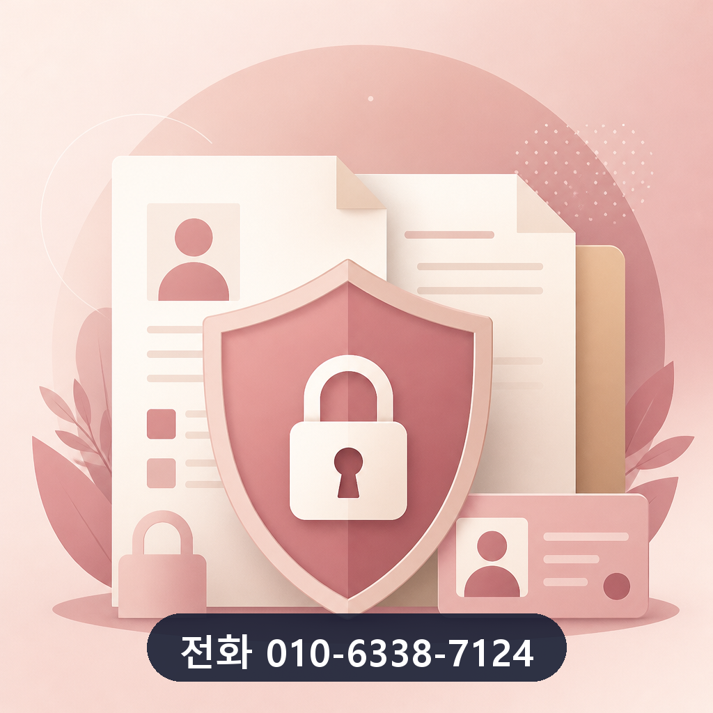 현대카드 한도 현금화 개인정보 보호 이미지